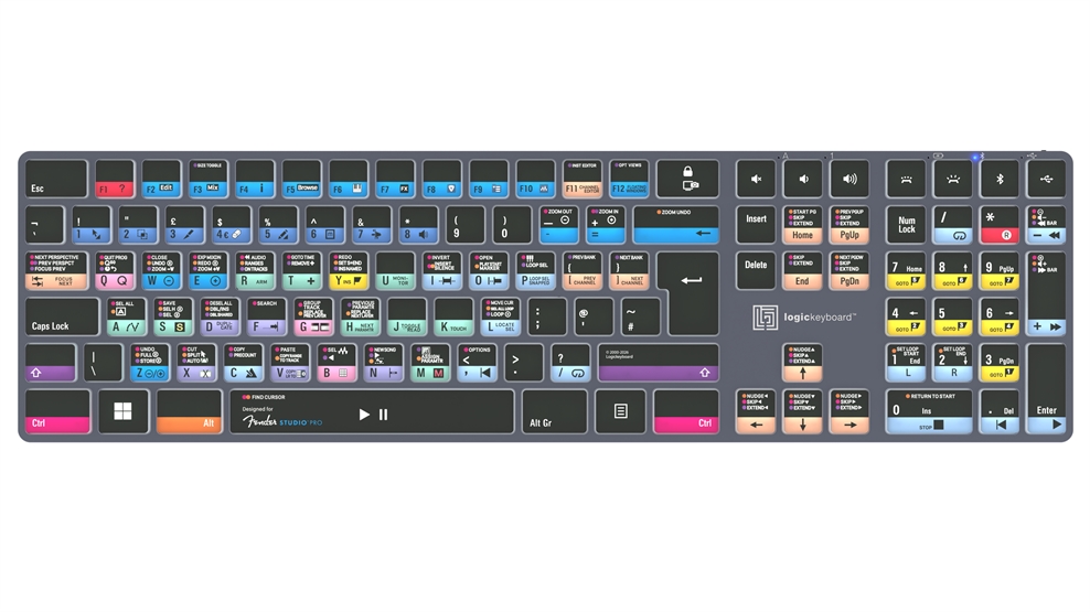 Fender Studio Pro<br>TITAN Wireless Backlit Keyboard - Windows<br>UK English